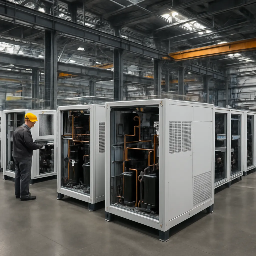 Największe zakłady produkcji chłodziarek przemysłowych