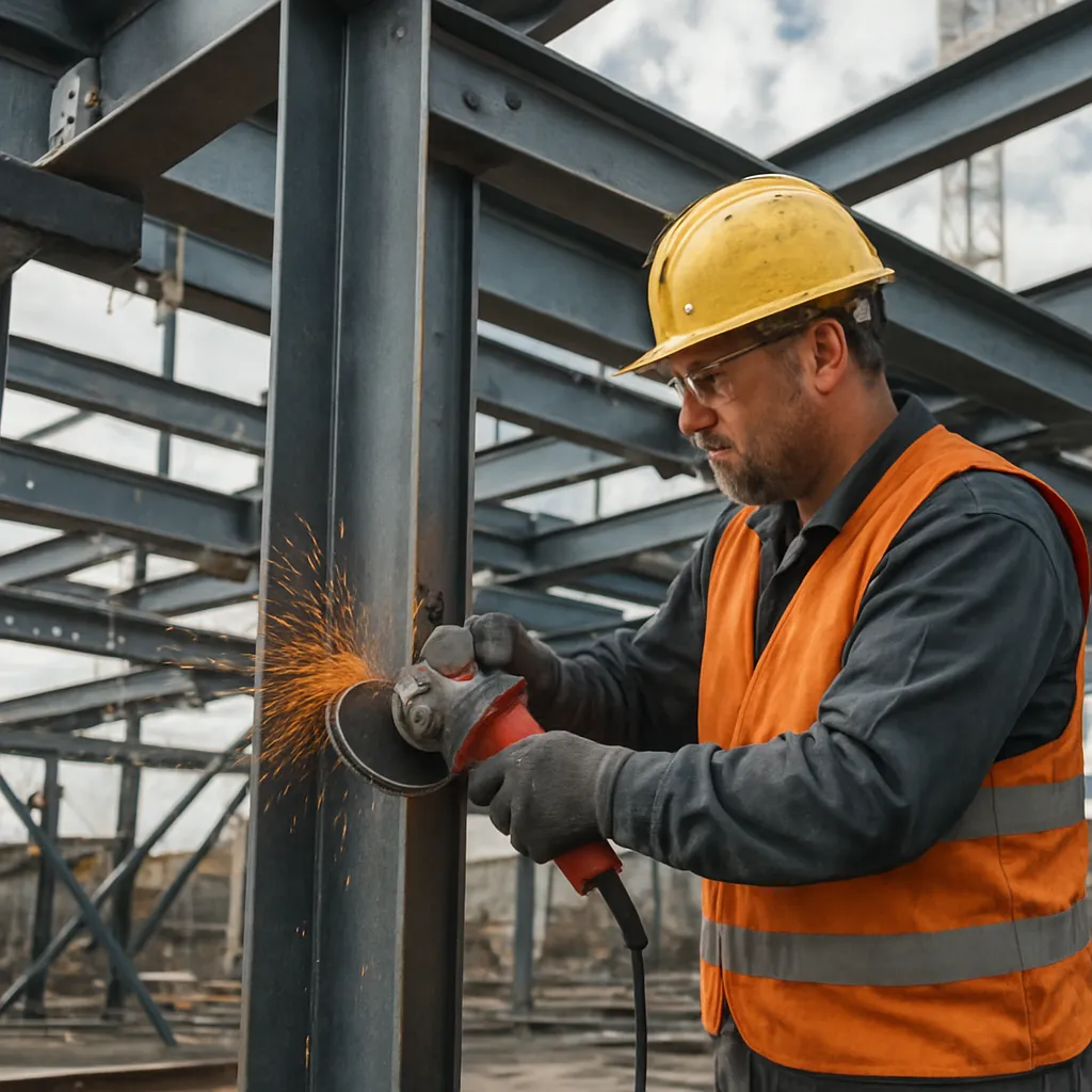 Konstrukcje stalowe – obróbka i montaż