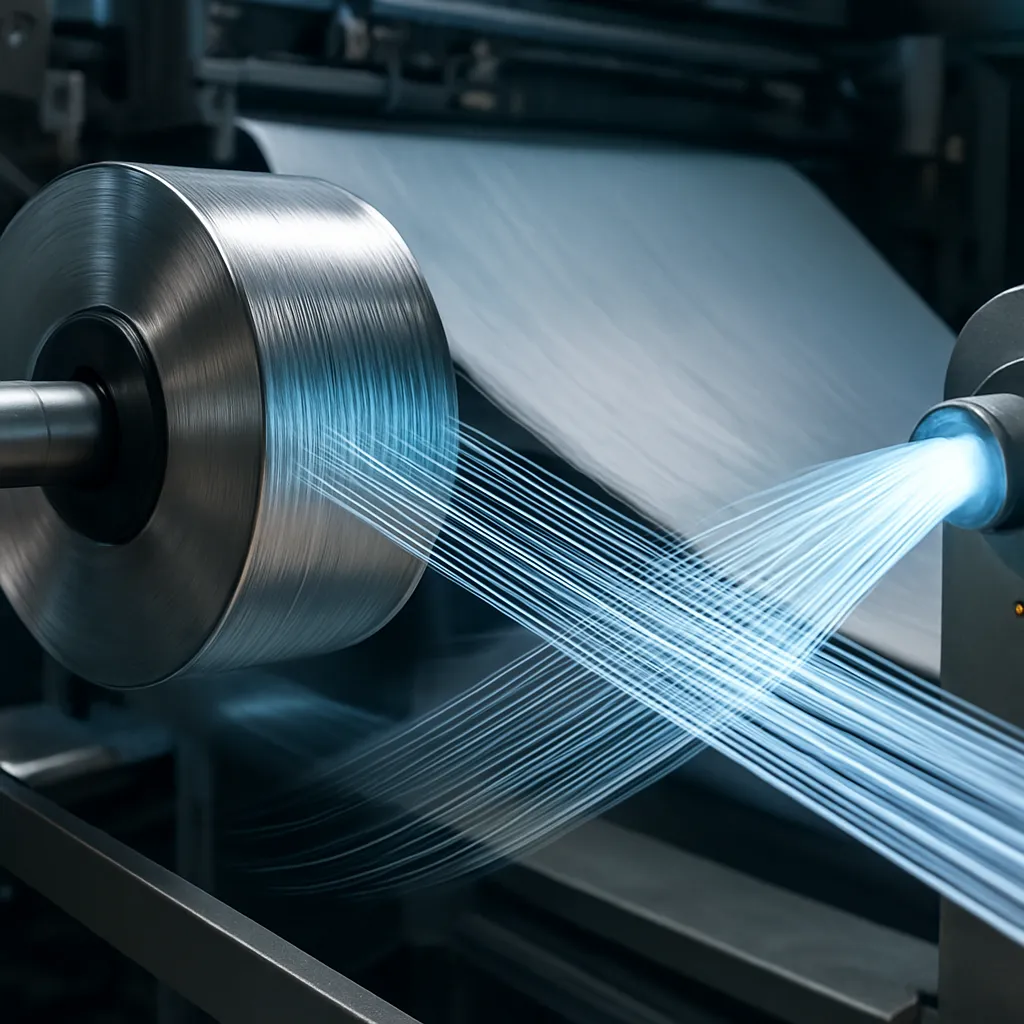 Produkcja włókien optycznych do zastosowań w tekstyliach