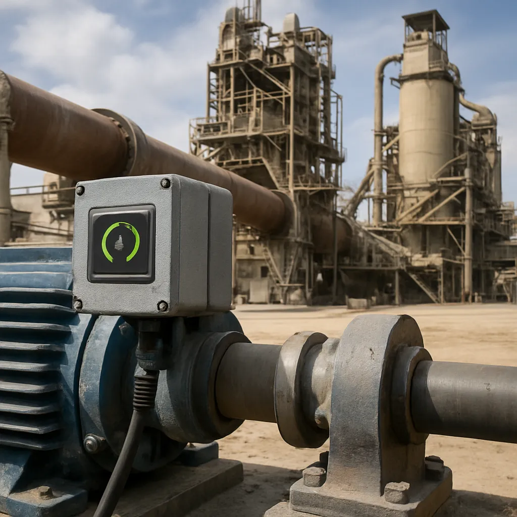 Systemy monitoringu łożysk w urządzeniach cementowni