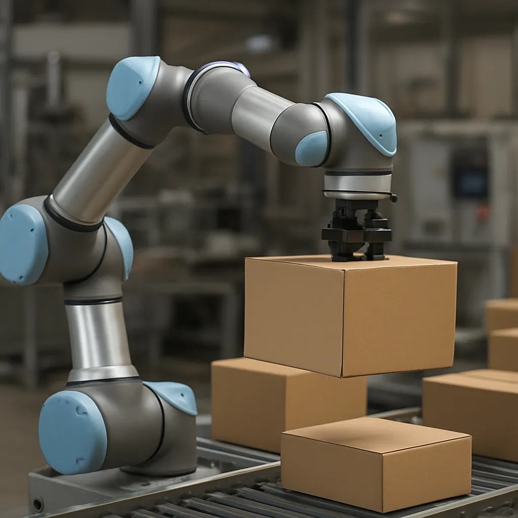 UR16 CB3 – Universal Robots – przemysł pakujący – robot