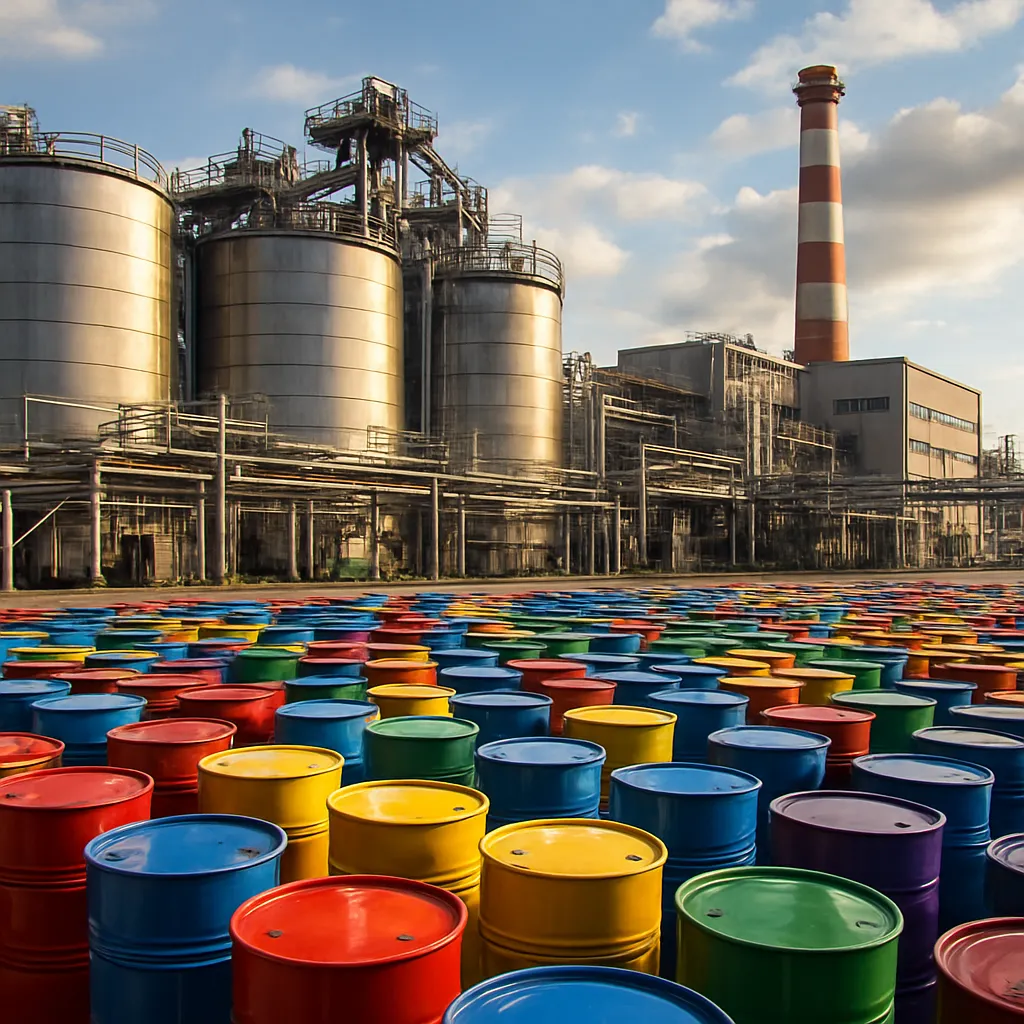 Największe zakłady produkcji farb przemysłowych