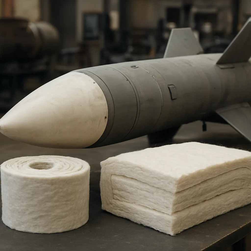 Materiały termoizolacyjne w broni rakietowej