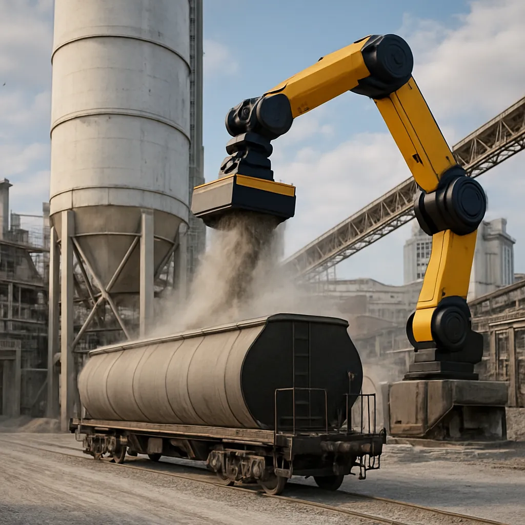 Automatyzacja załadunku cementu luzem
