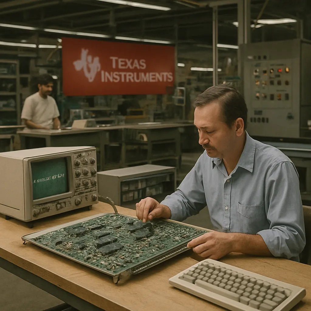 Historia firmy Texas Instruments – elektronika przemysłowa