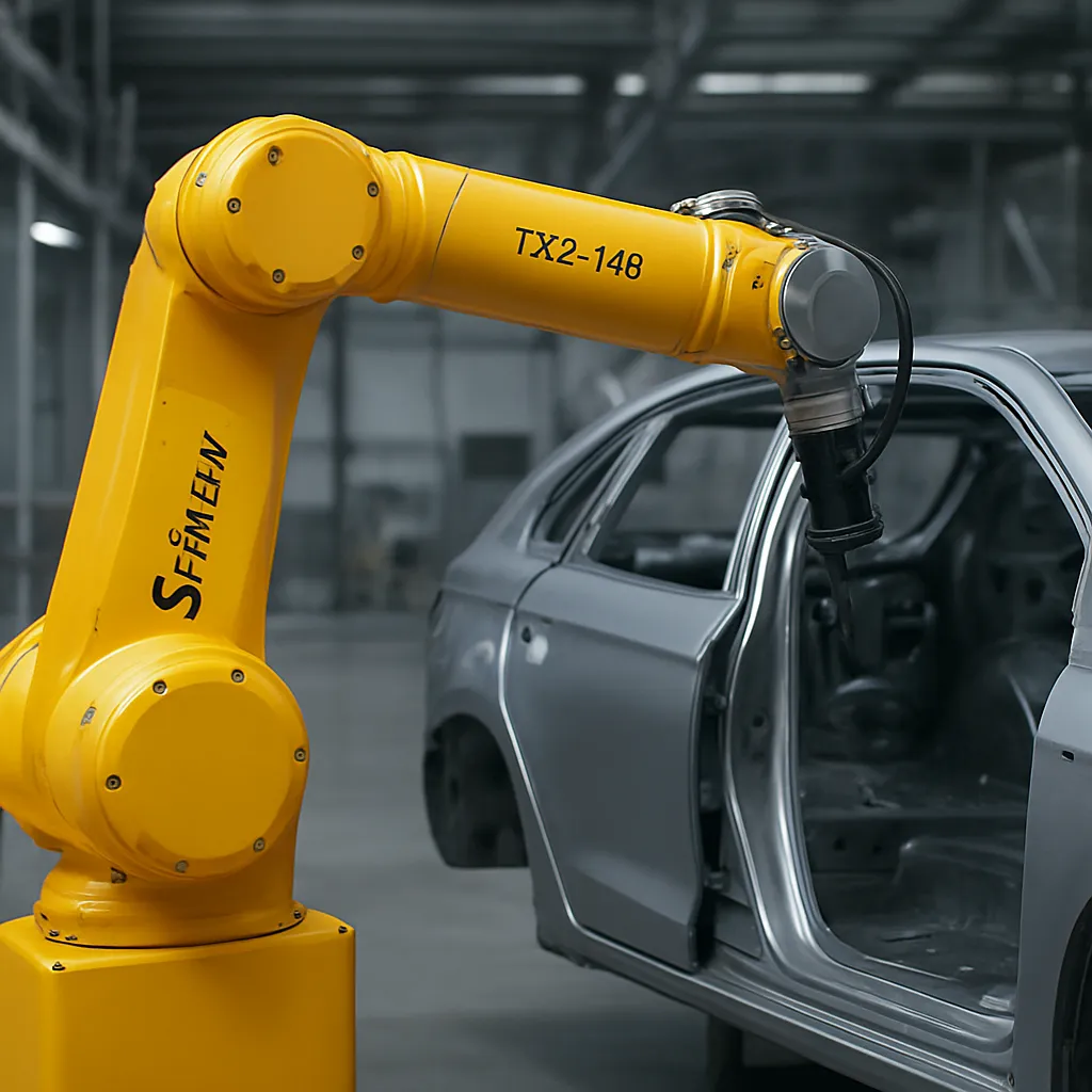 TX2-140 – Stäubli – przemysł motoryzacyjny – robot