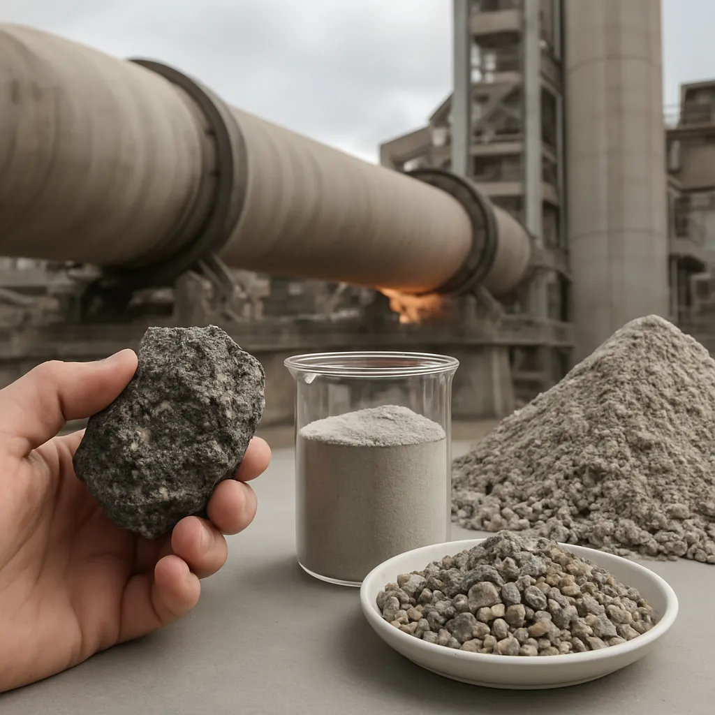 Wpływ mineralogii surowców na stabilność procesu wypału