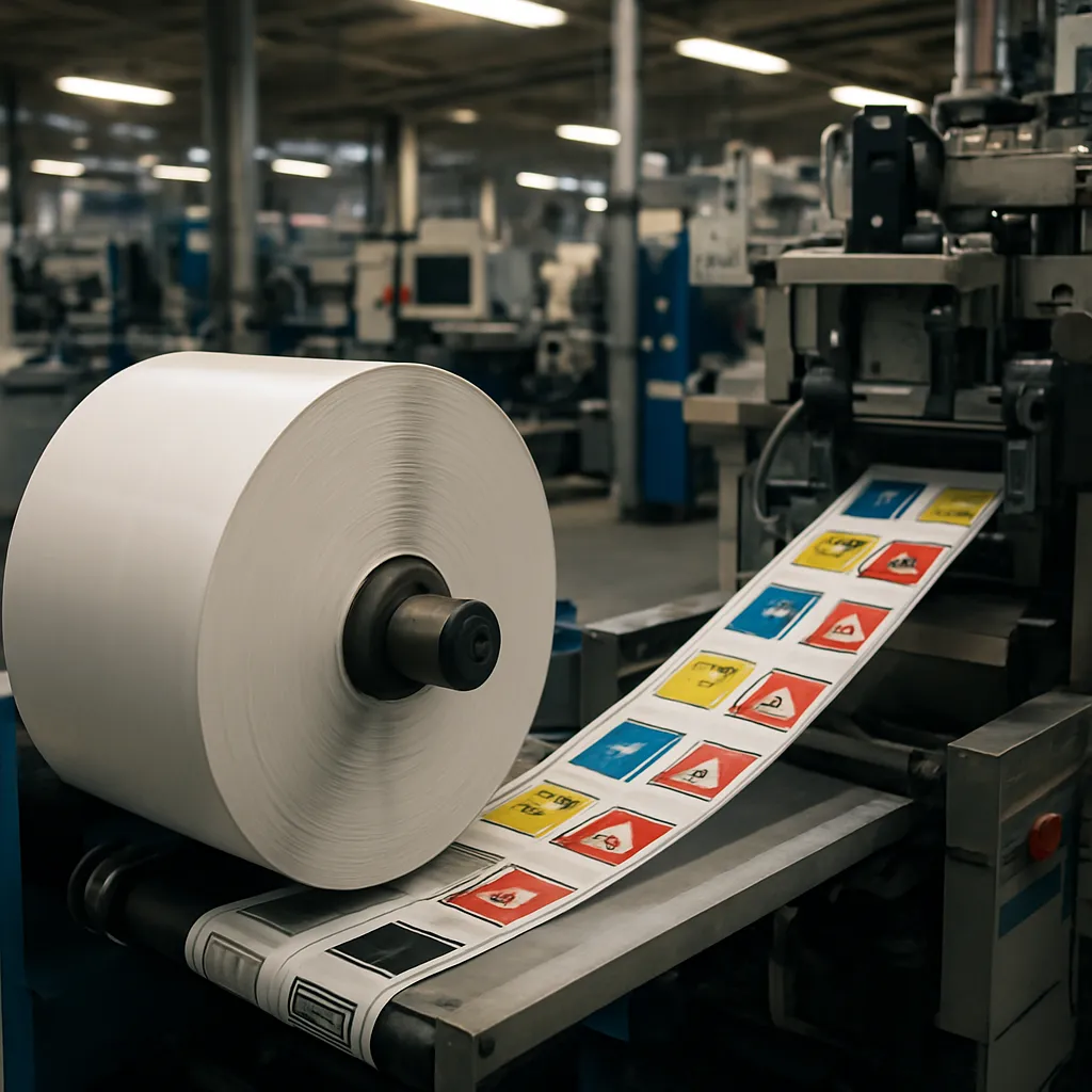Największe zakłady produkcji etykiet przemysłowych