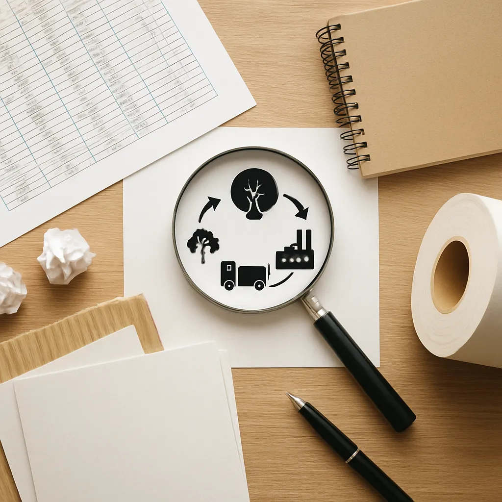 Analiza LCA produktów papierowych