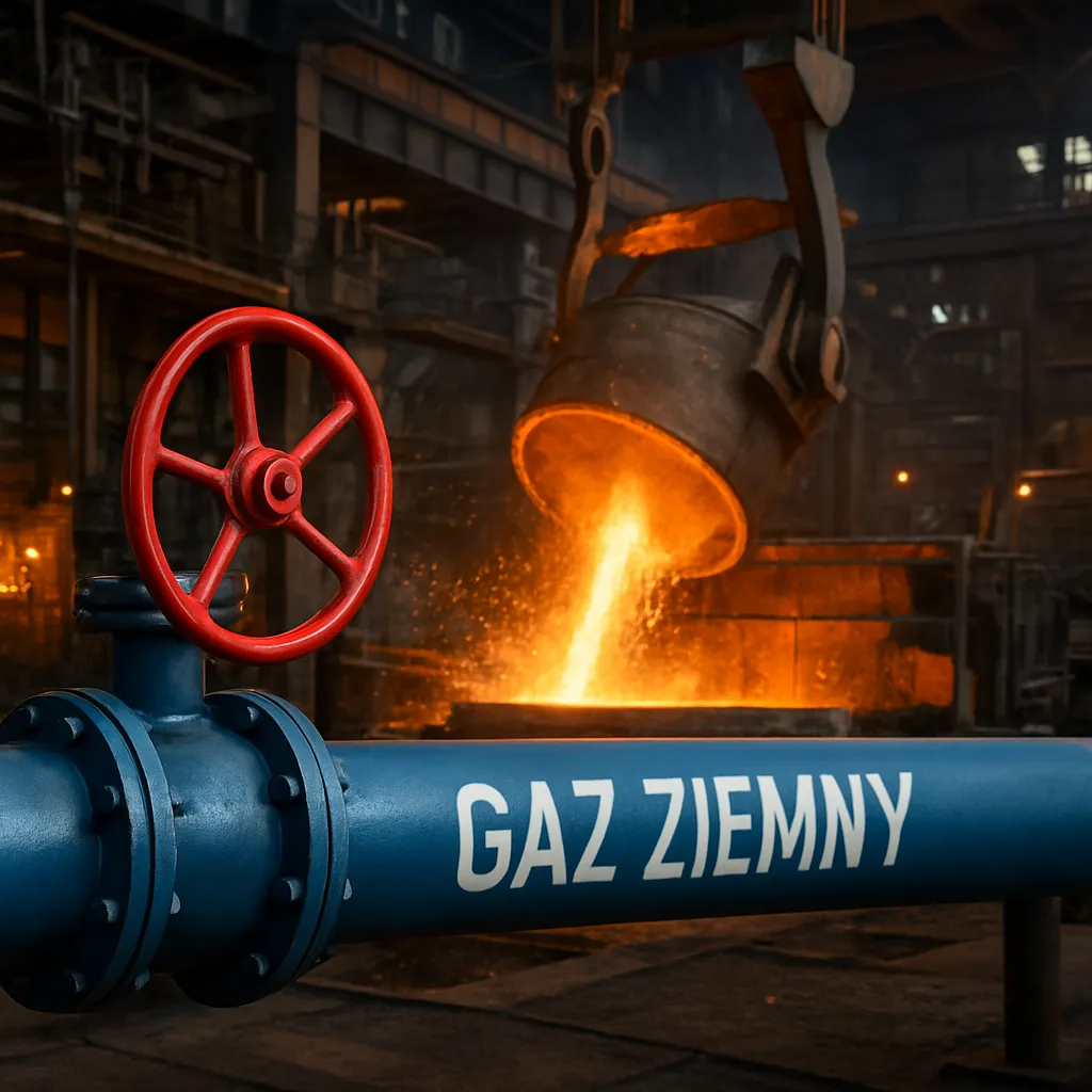 Gaz ziemny w procesach stalowniczych