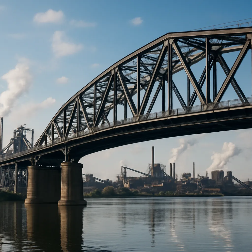 Mosty stalowe – przykłady