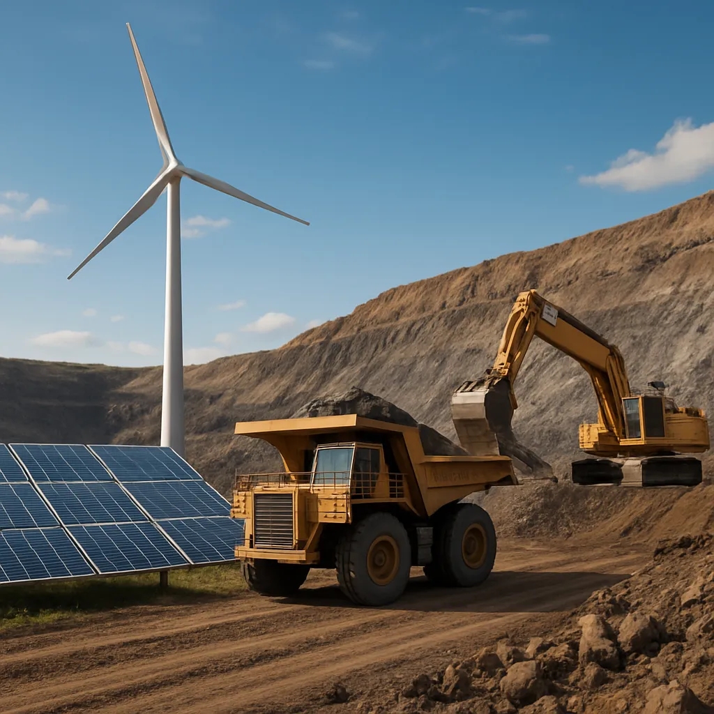 Zasilanie urządzeń górniczych energią odnawialną