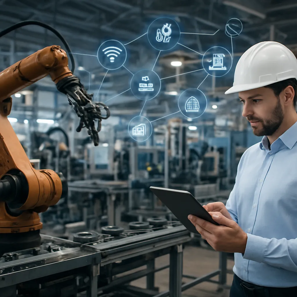 Rozwój infrastruktury dla inteligentnych fabryk