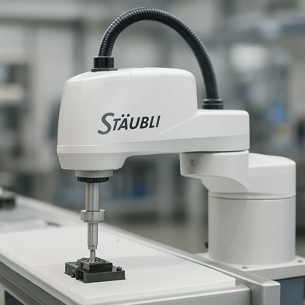 SCARA TS2-100 – Stäubli – przemysł montażowy – robot