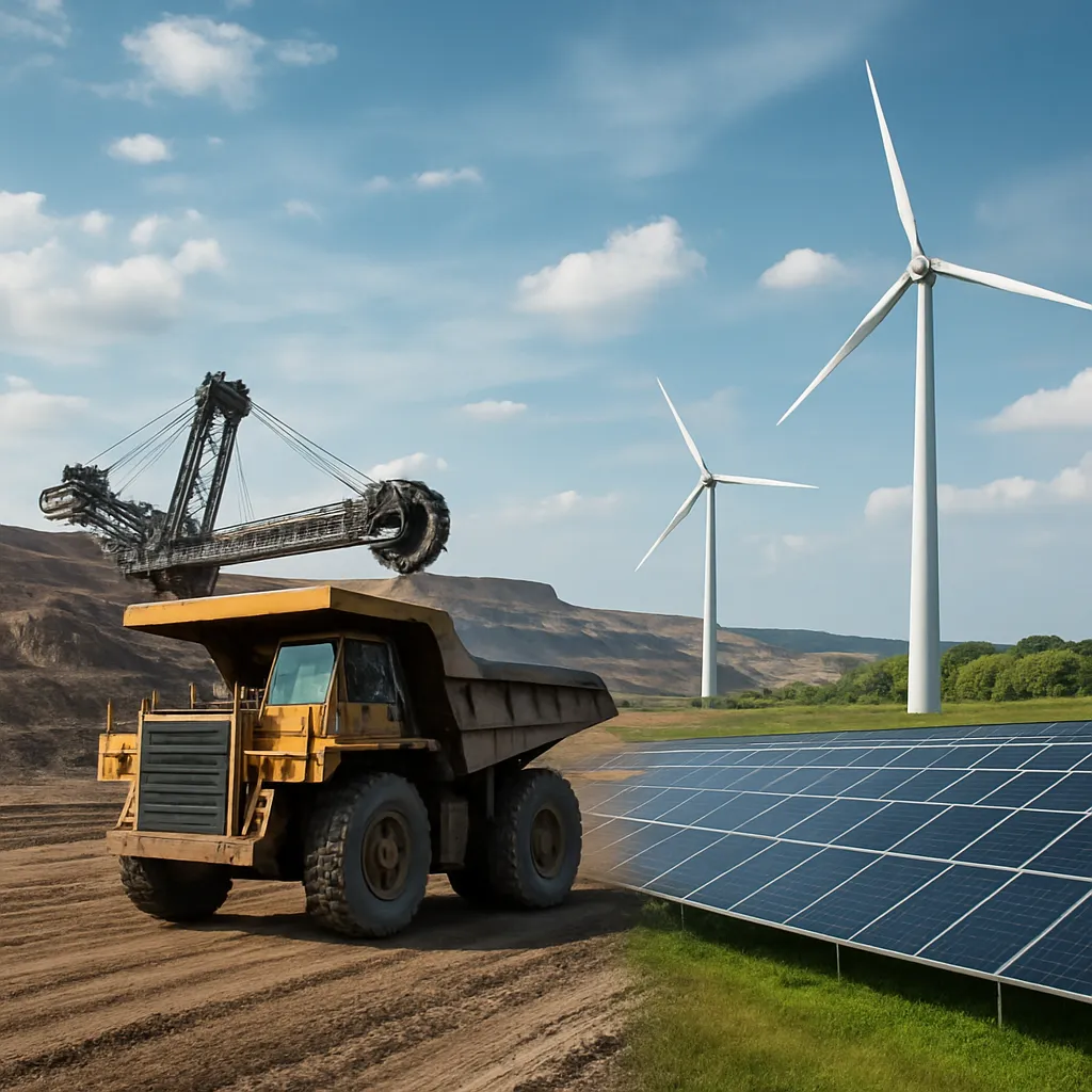 Przemysł wydobywczy a globalna transformacja energetyczna