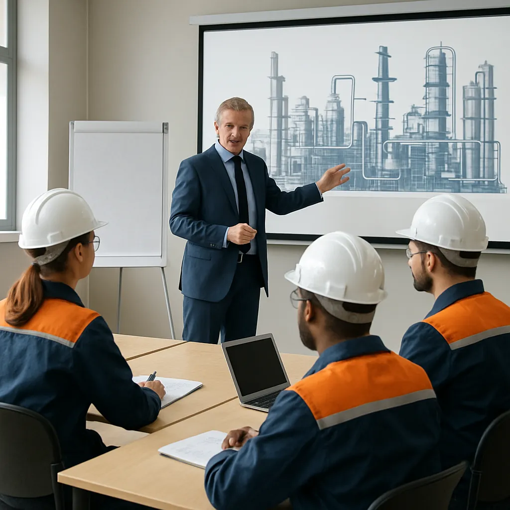 Edukacja kadr dla przemysłu petrochemicznego