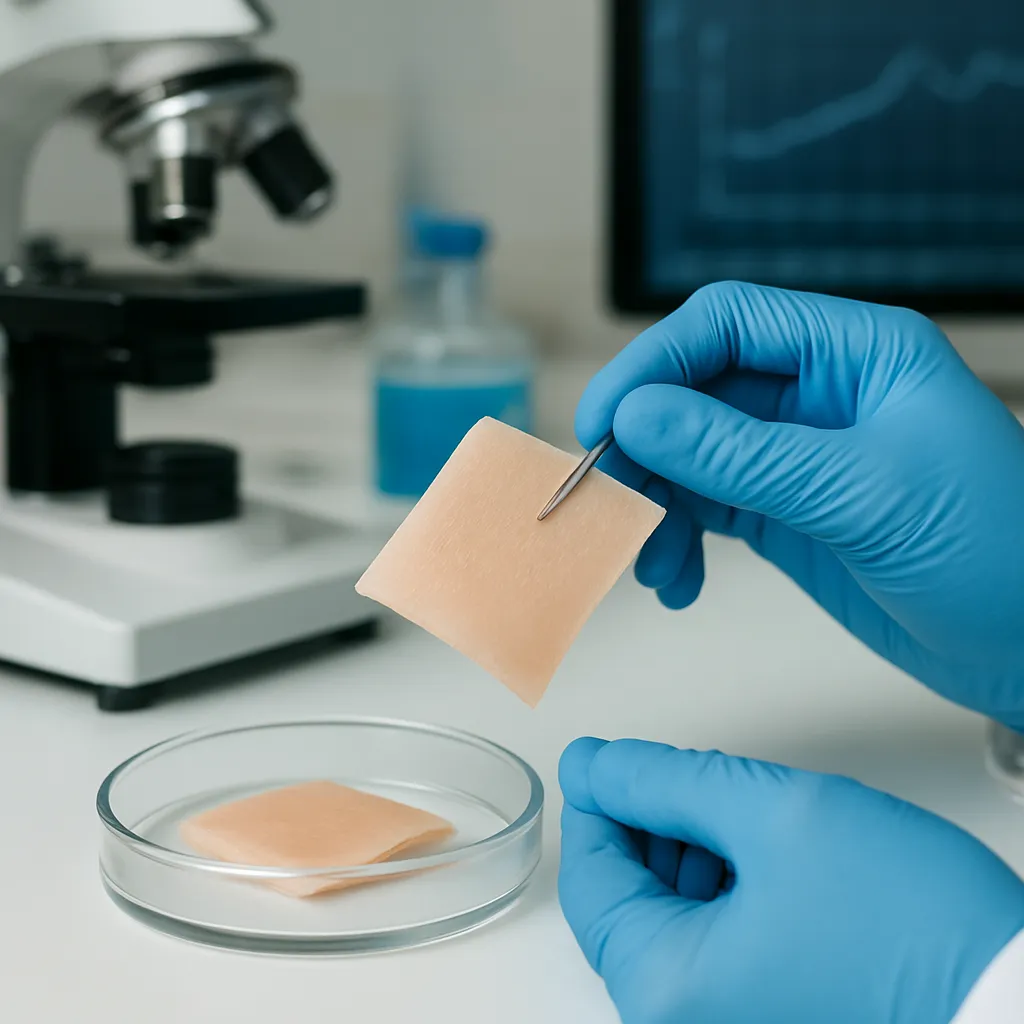 Postęp w badaniach nad sztuczną skórą