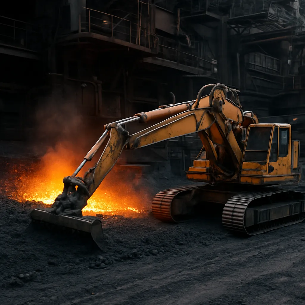 Maszyny do zgarniania żużla