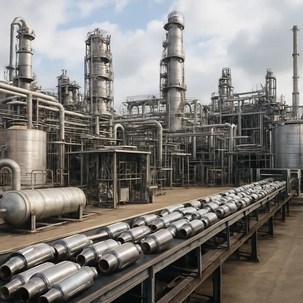 Największe fabryki katalizatorów