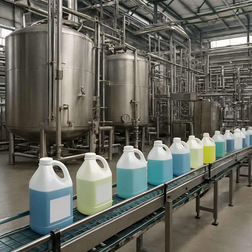 Największe zakłady produkcji środków czyszczących dla przemysłu