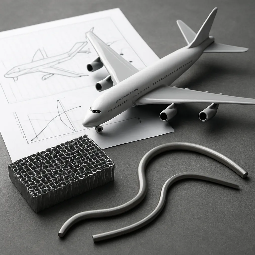 Materiały o pamięci kształtu w lotnictwie