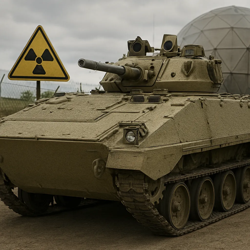 Powłoki antyradiacyjne dla sprzętu wojskowego