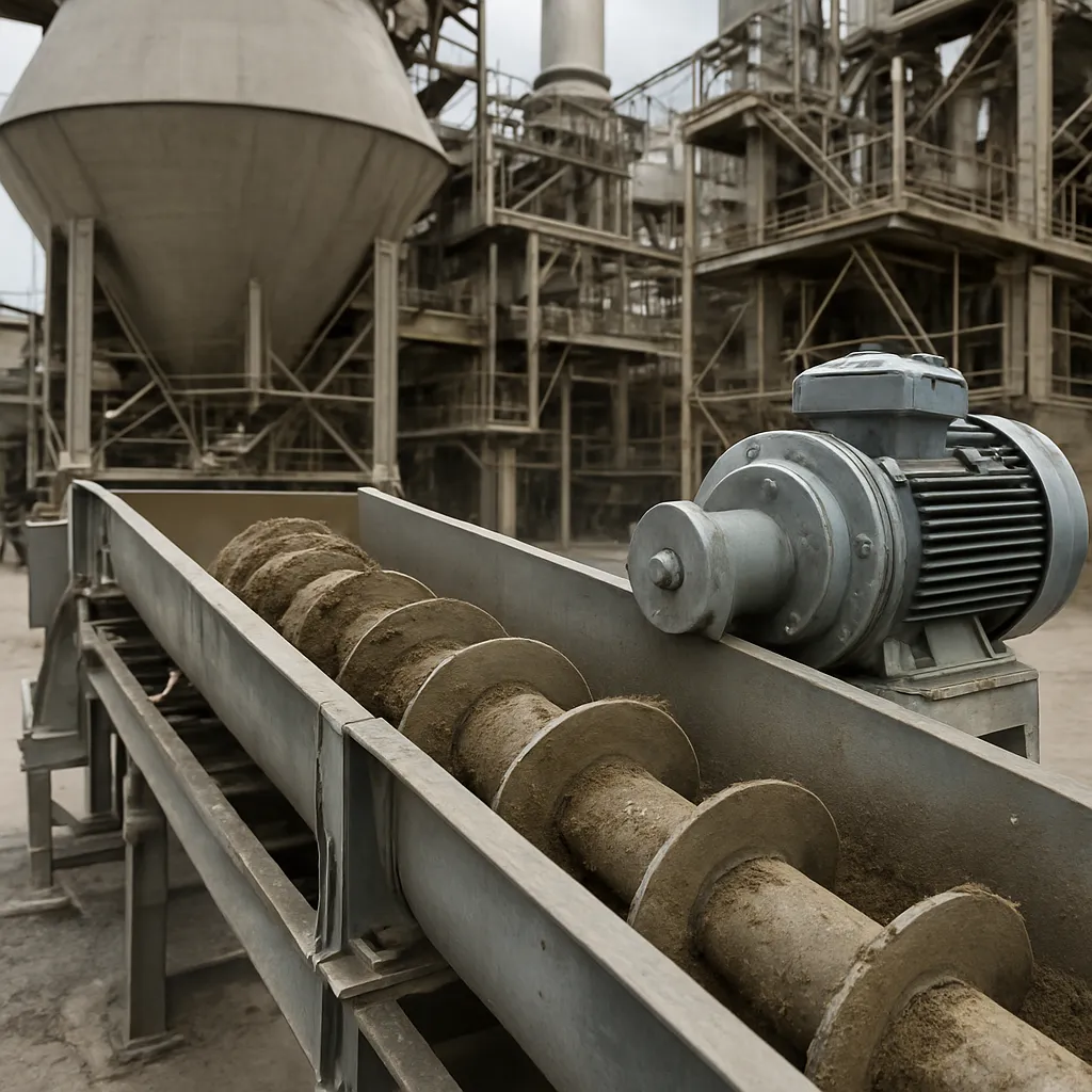 Transport ślimakowy w instalacjach dozowania surowców