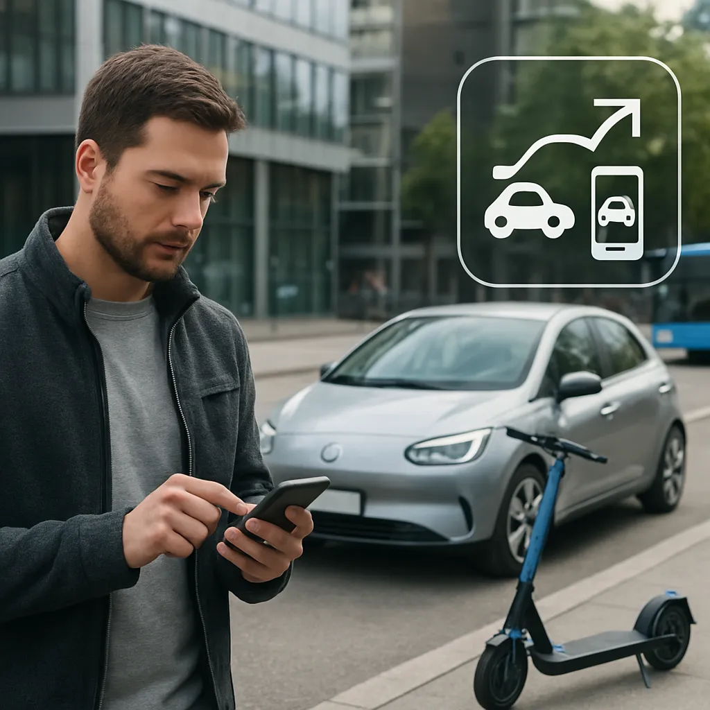 Rozwój usług mobilności jako alternatywy dla posiadania auta