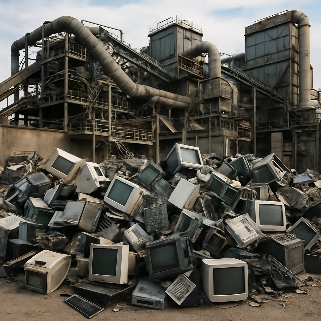 Największe zakłady utylizacji elektroniki