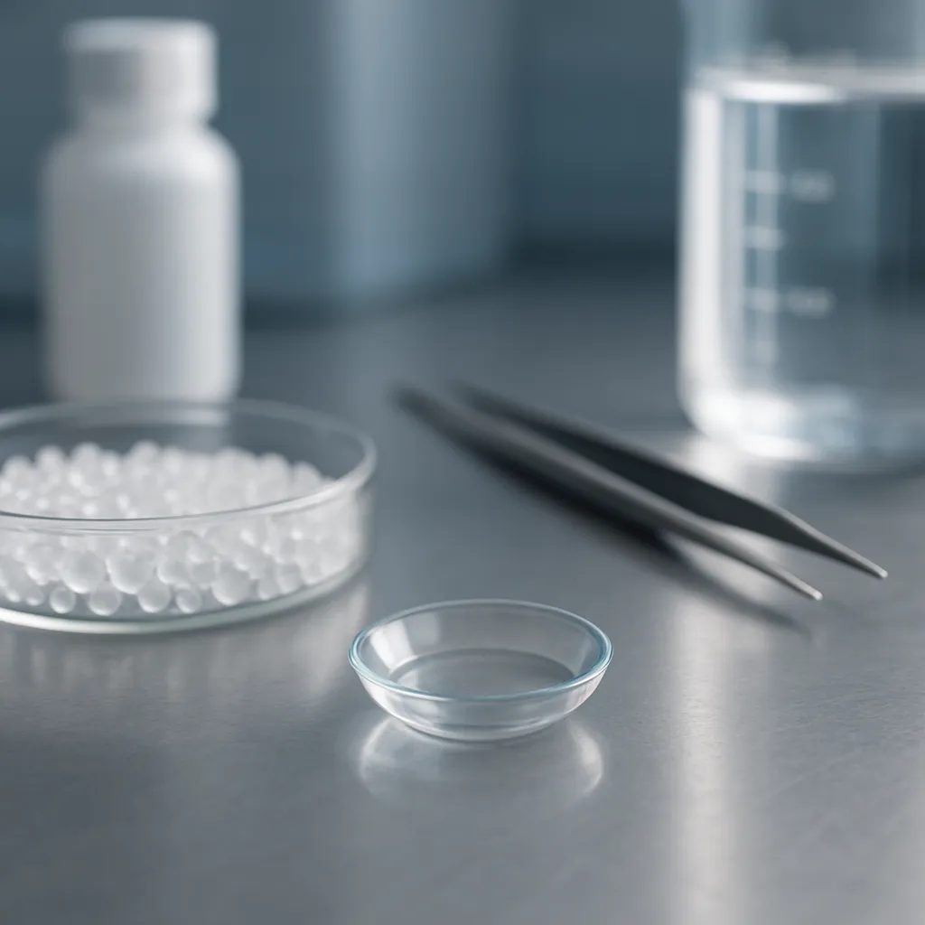 Nowoczesne materiały do produkcji soczewek kontaktowych