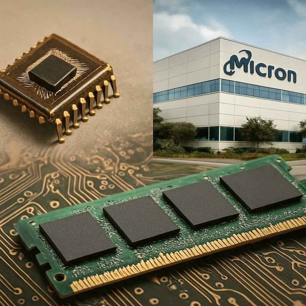 Historia firmy Micron Technology – pamięci półprzewodnikowe