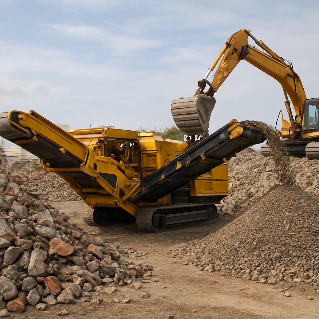 Maszyny do recyklingu gruzu