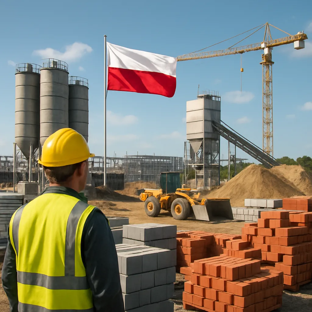 Jak rozwija się przemysł materiałów budowlanych w Polsce