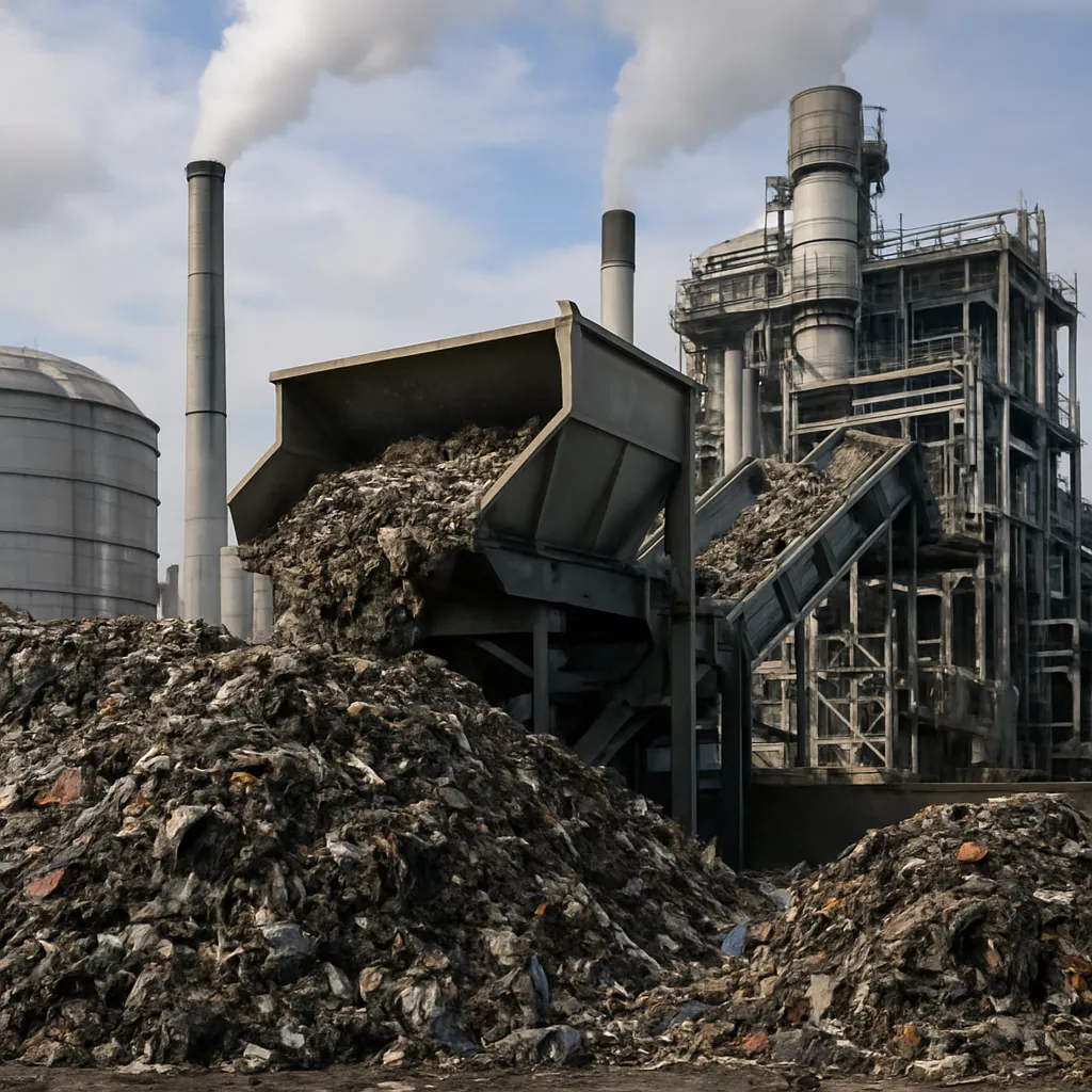 Paliwa stałe z odpadów przemysłowych (RDF, SRF)