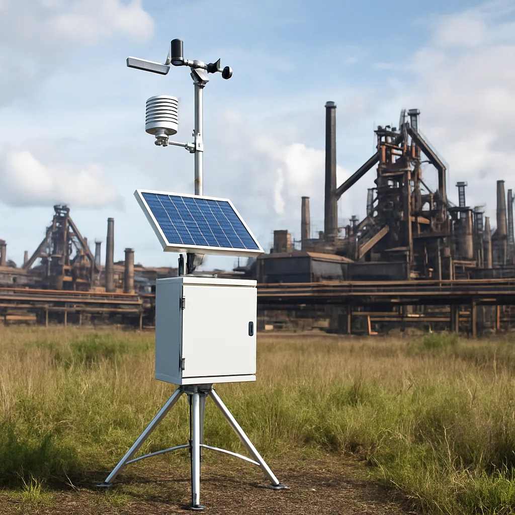 Monitoring środowiskowy zakładów stalowych