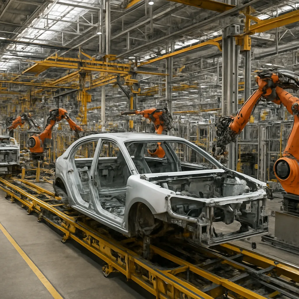 Największe zakłady produkcji linii montażowych