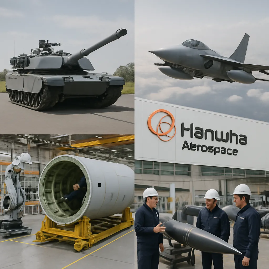 Historia firmy Hanwha Aerospace – przemysł obronny, lotnictwo