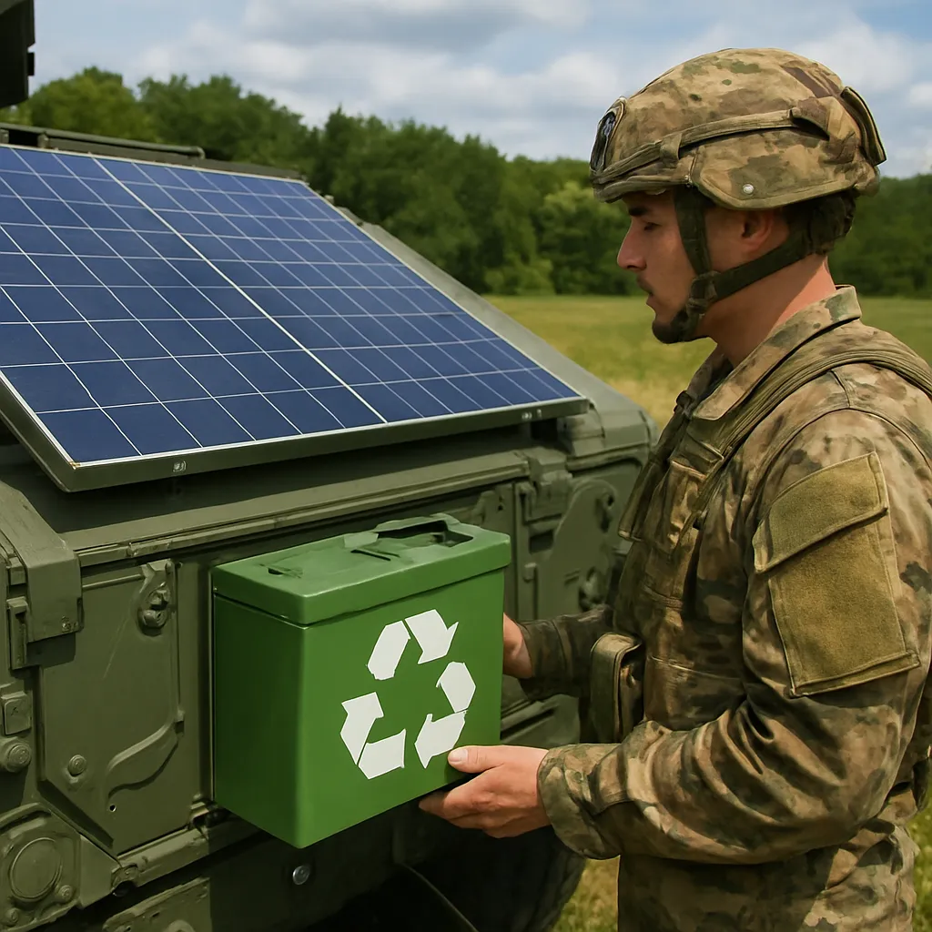 Znaczenie zielonych technologii w wojskowych łańcuchach dostaw