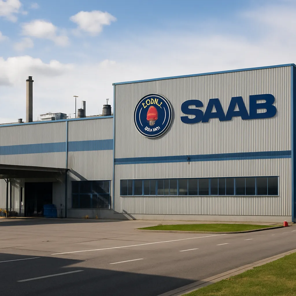 Saab Aerospace Factory – Linköping – Szwecja
