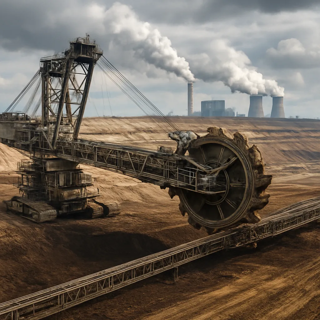 Kopalnie węgla brunatnego – wyzwania technologiczne