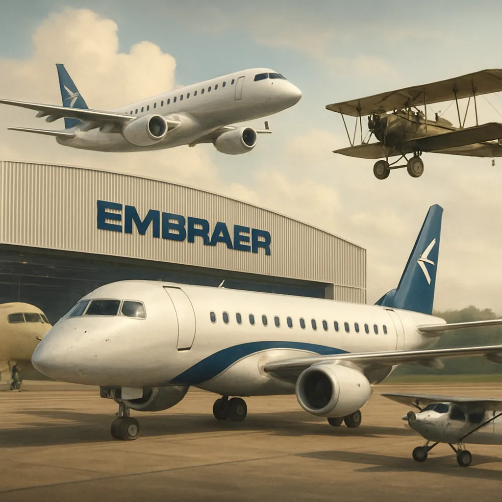Historia firmy Embraer – lotnictwo