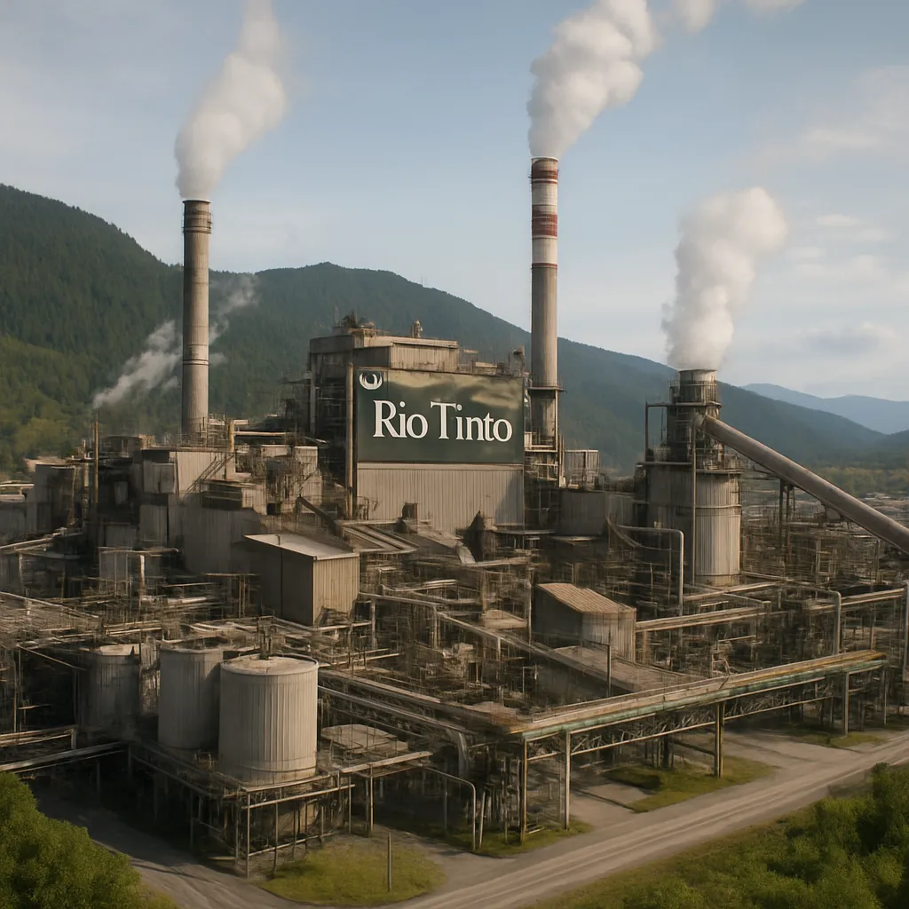 Rio Tinto Aluminium Smelter – Kitimat – Kanada