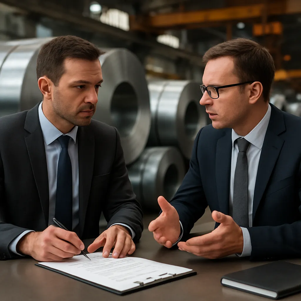 Negocjacje kontraktów stalowych