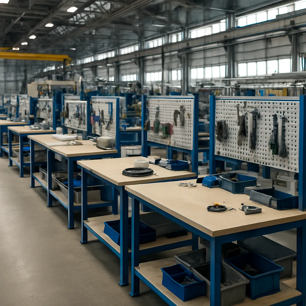 Największe fabryki stołów montażowych