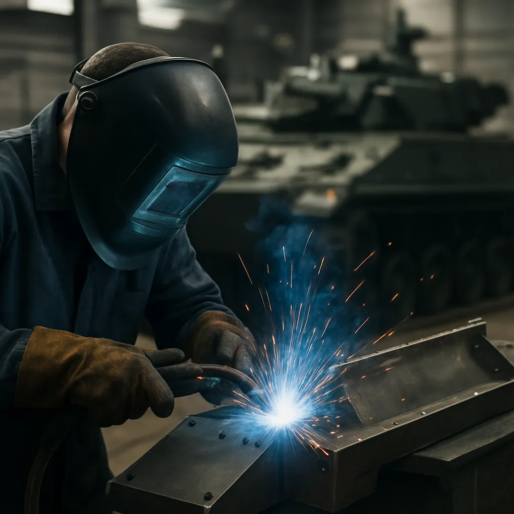 Nowe techniki spawania stopów specjalnych w produkcji militarnej