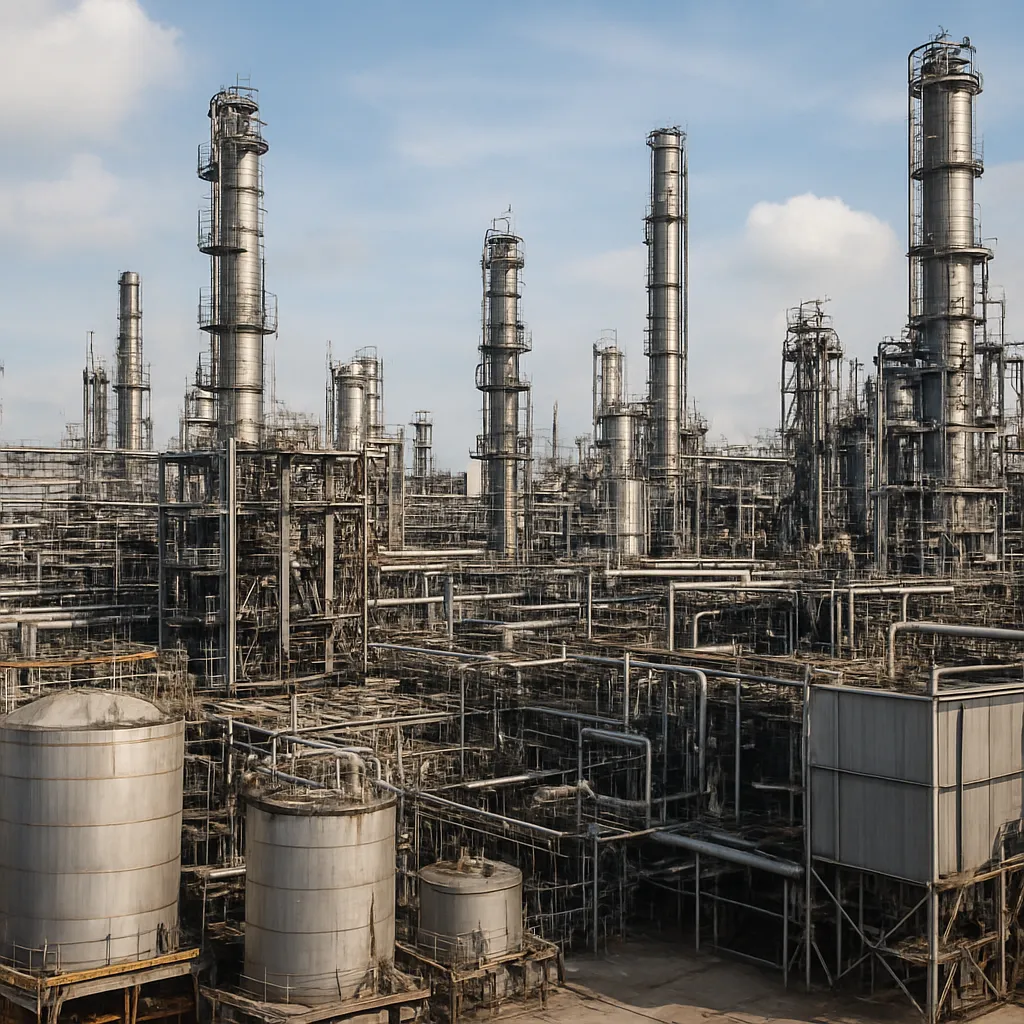 Największe fabryki instalacji przemysłowych