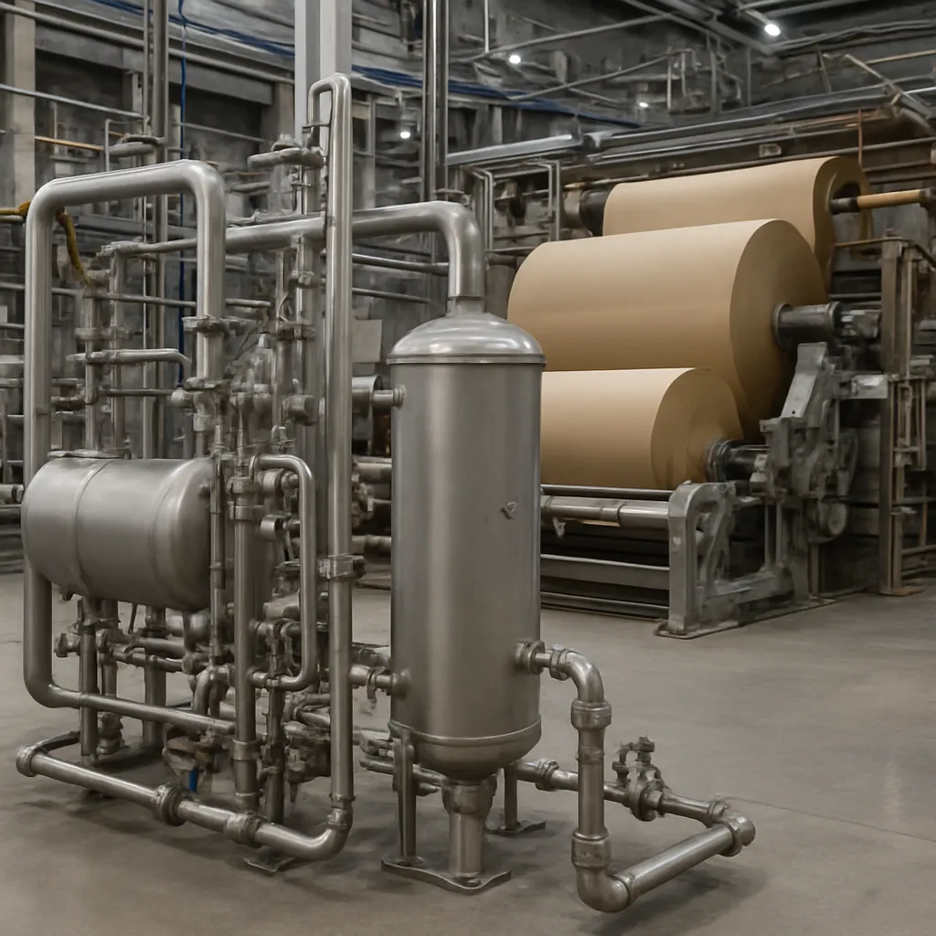 Systemy oczyszczania kondensatu w papierniach