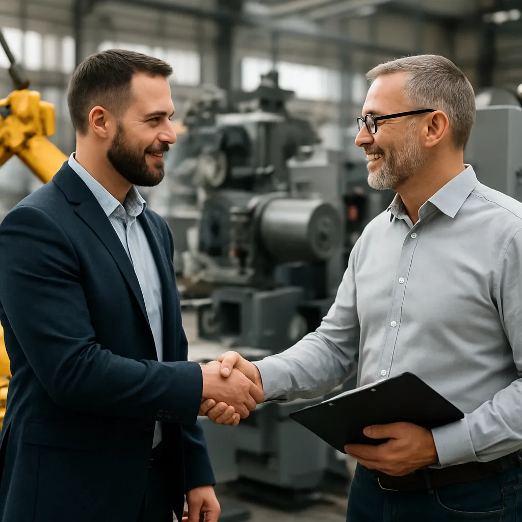 Współpraca B2B w branży maszynowej