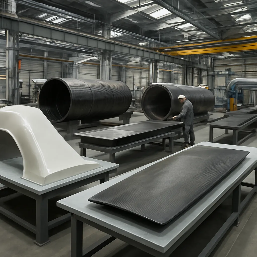 Największe zakłady produkcji kompozytów