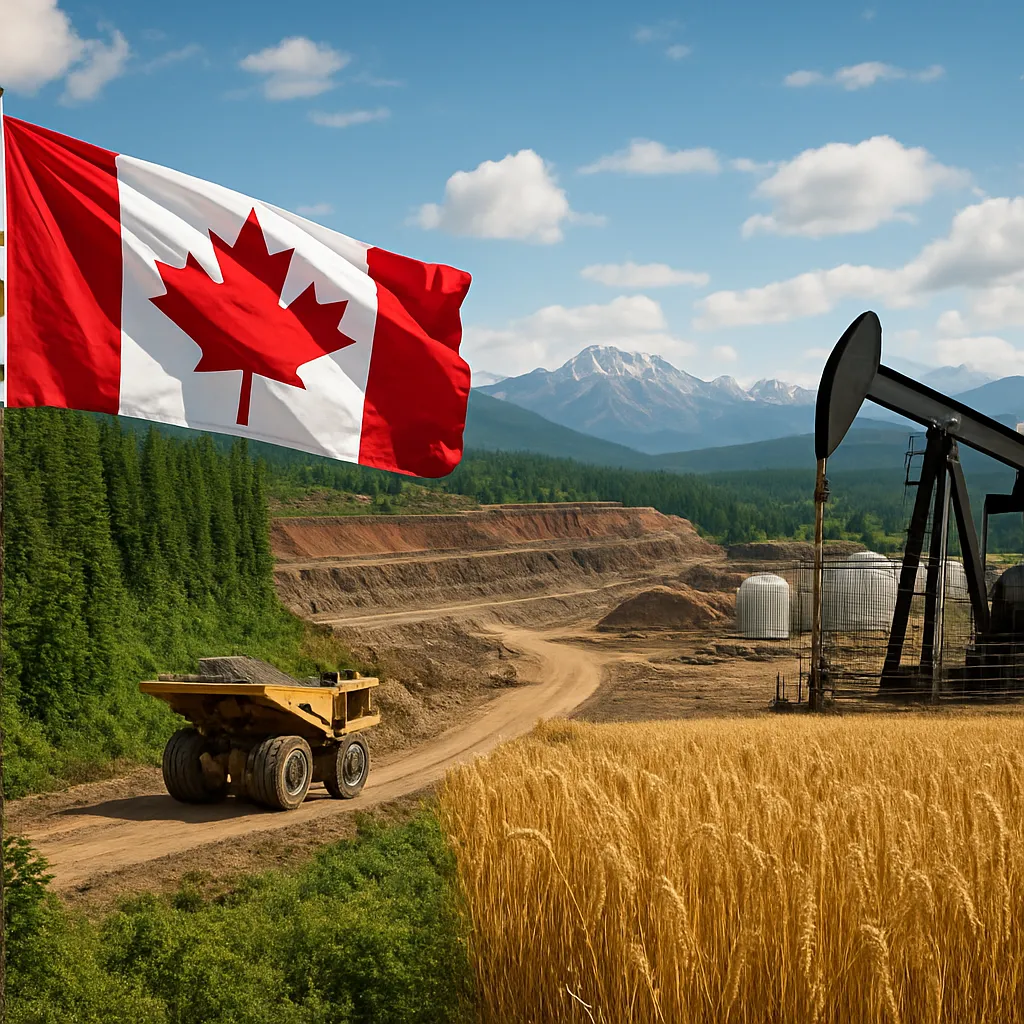 Kanada jako producent surowców